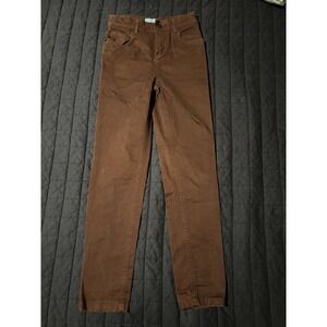 CLASS Club MODERN FIT Brown Chino Pants Kids Youth‎ Size 7
